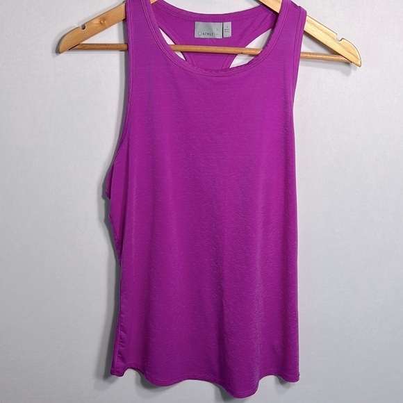 Athleta Tops - Athleta High Neck Chi Racerback Tank Top size S
